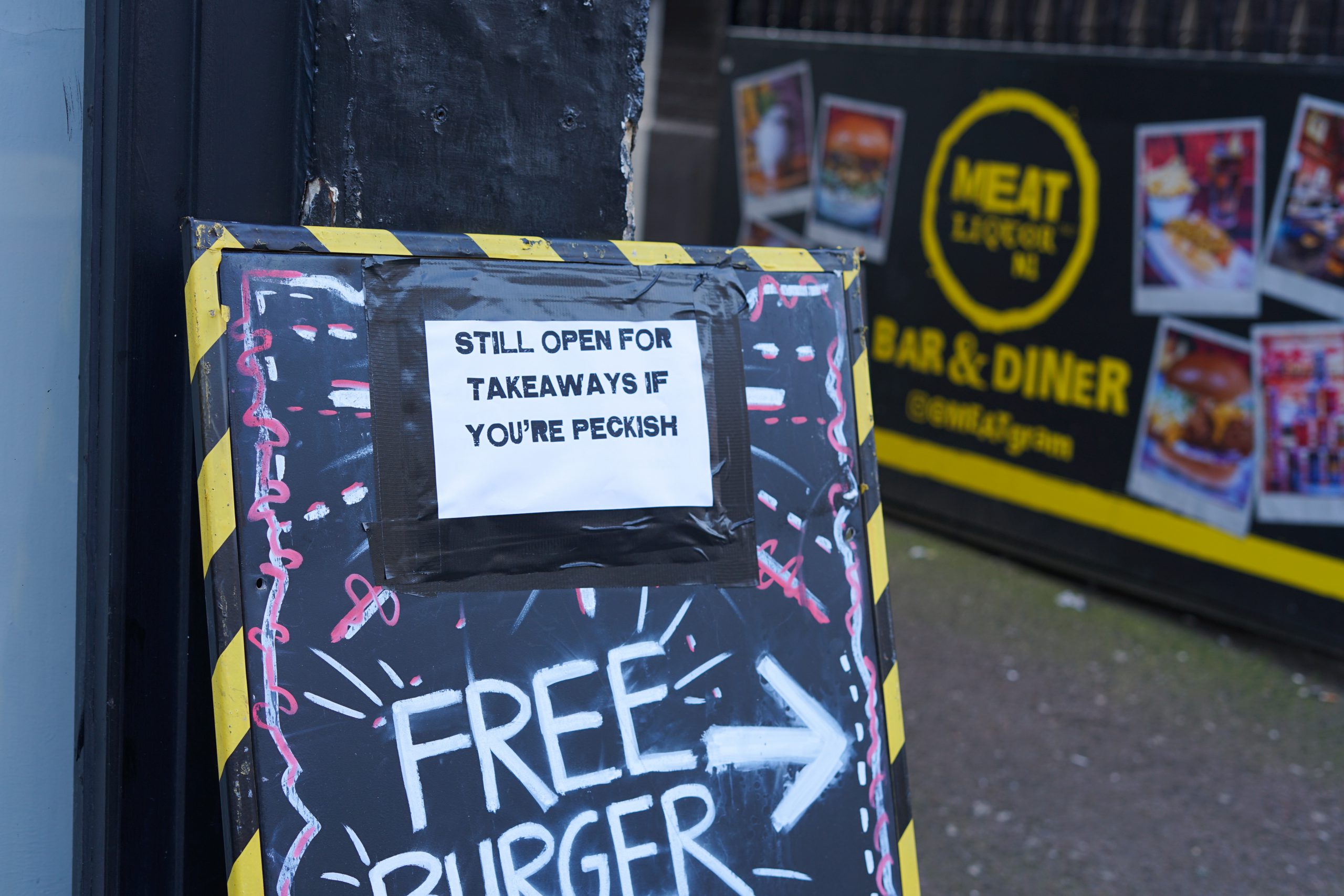 Meat Liquor restaurant in London Mar 2020