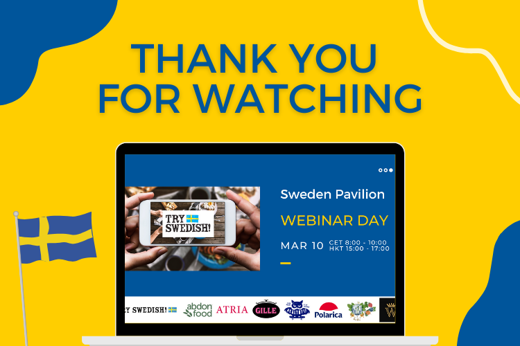 Sweden Pavilion - Webinar Day